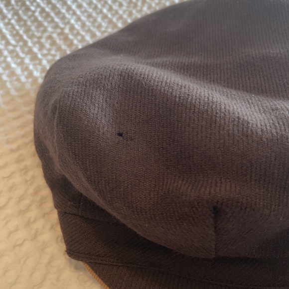 Burberry Newboy Hat brown with novacheck trim - Picture 2 of 9